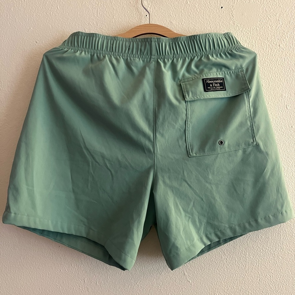 Abercrombie & Fitch Mint Green Swim Trunks - Picture 2 of 3